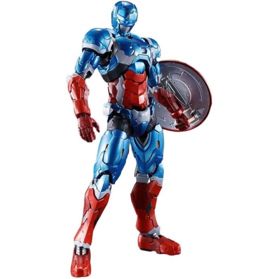TAMASHII NATIONS - Tech-On Avengers - Captain America (Tech-On Avengers), Bandai Spirits S.H.Figuarts Action Figure