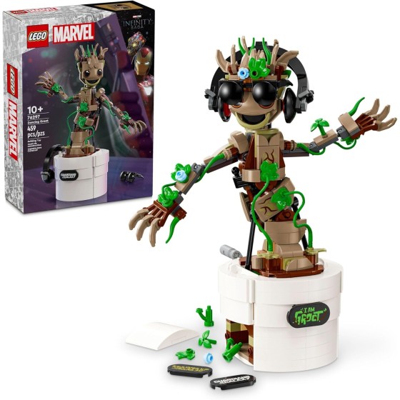 LEGO Marvel Dancing Groot, Guardians of The Galaxy Toy